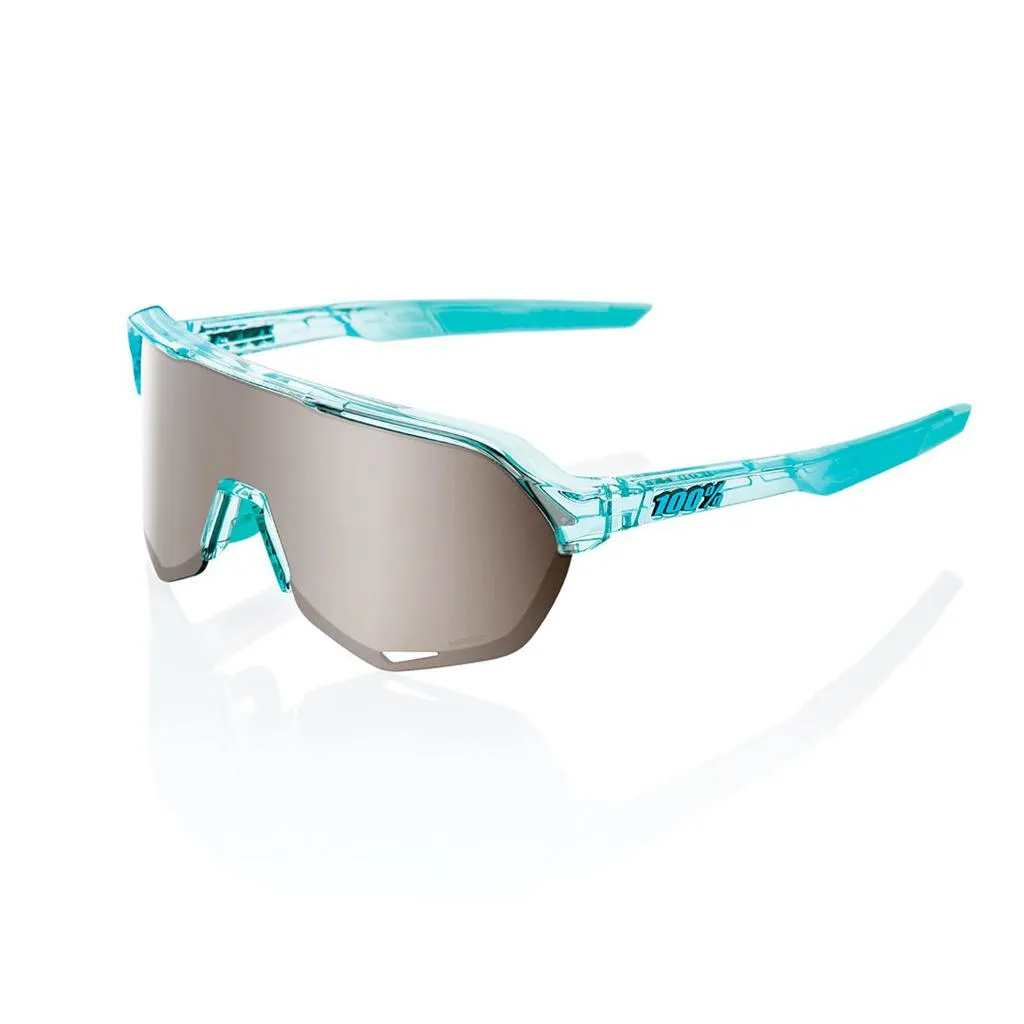 100% S2 - Polished Translucent Mint - HiPER Silver Mirror Lens