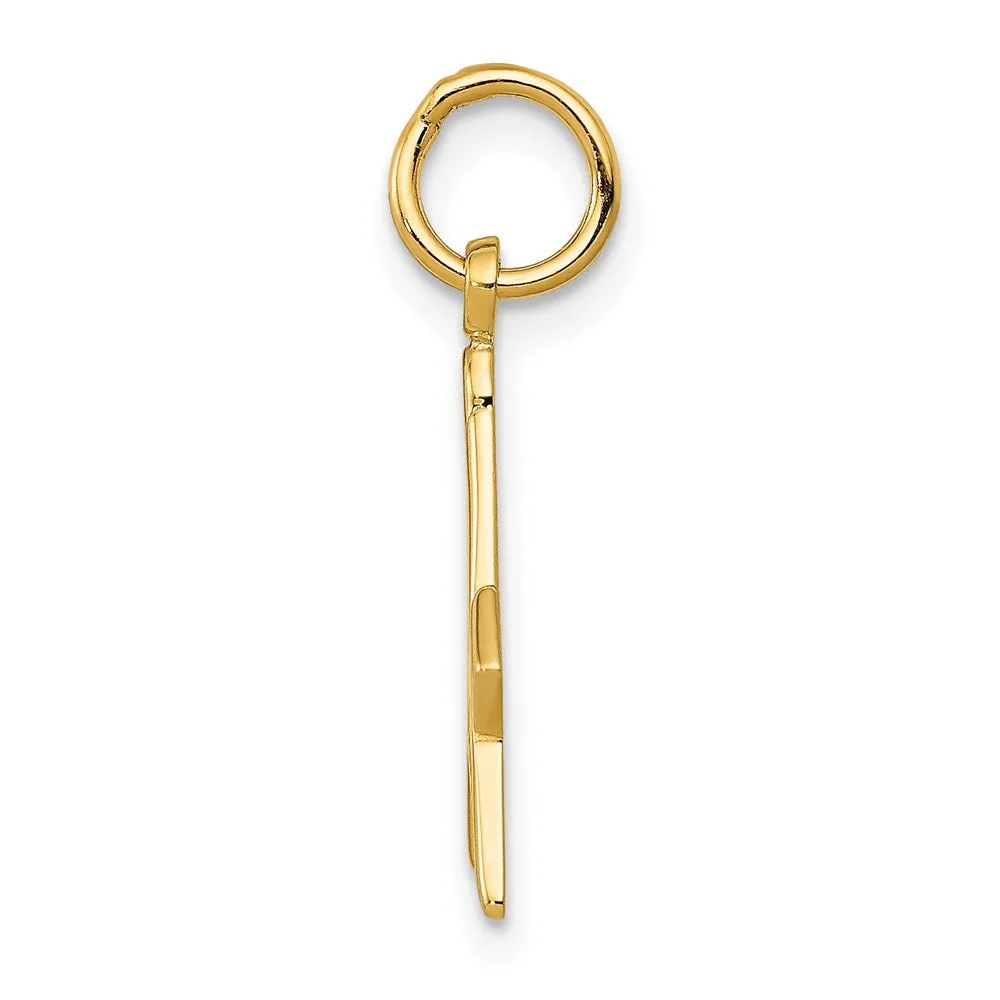 14k Masonic Charm