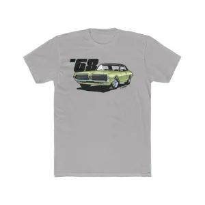 1968 Mercury Cougar Lime Frost Men's Cotton Crew Tee