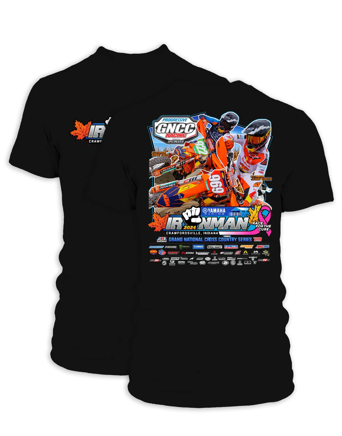 2024 GNCC Ironman Adult Bike Event T-Shirts