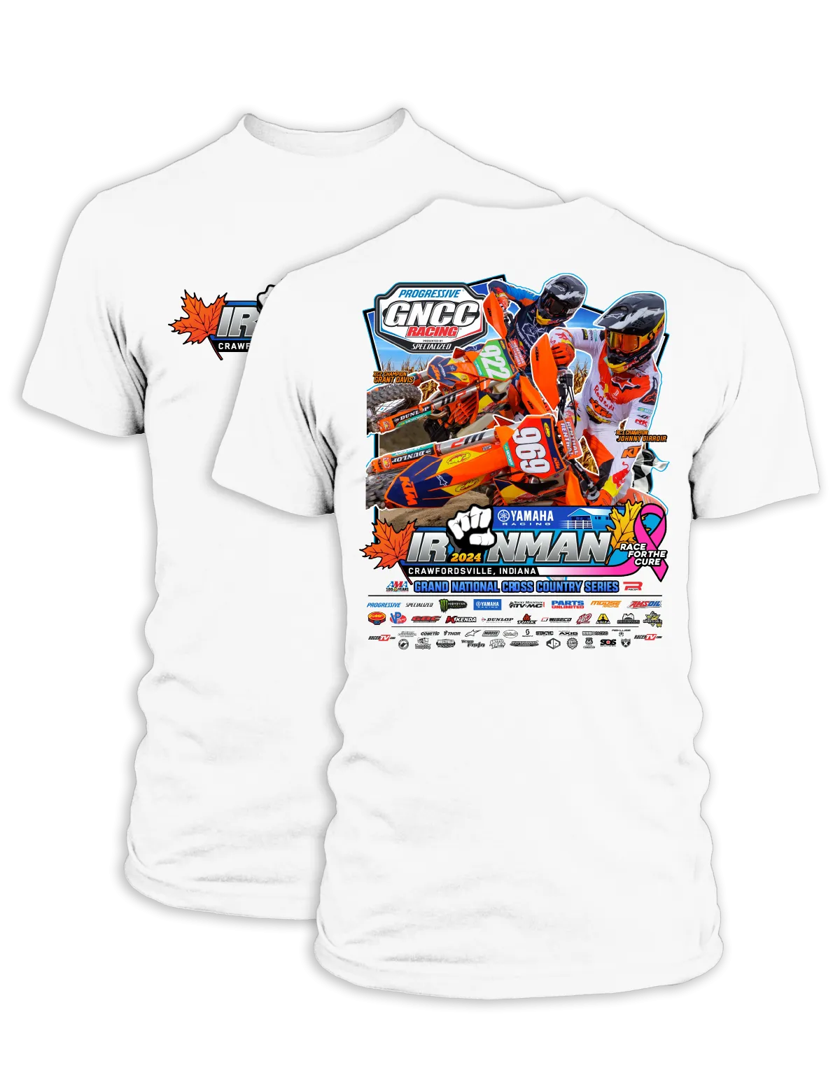 2024 GNCC Ironman Adult Bike Event T-Shirts