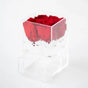 4 Roses with Drawer