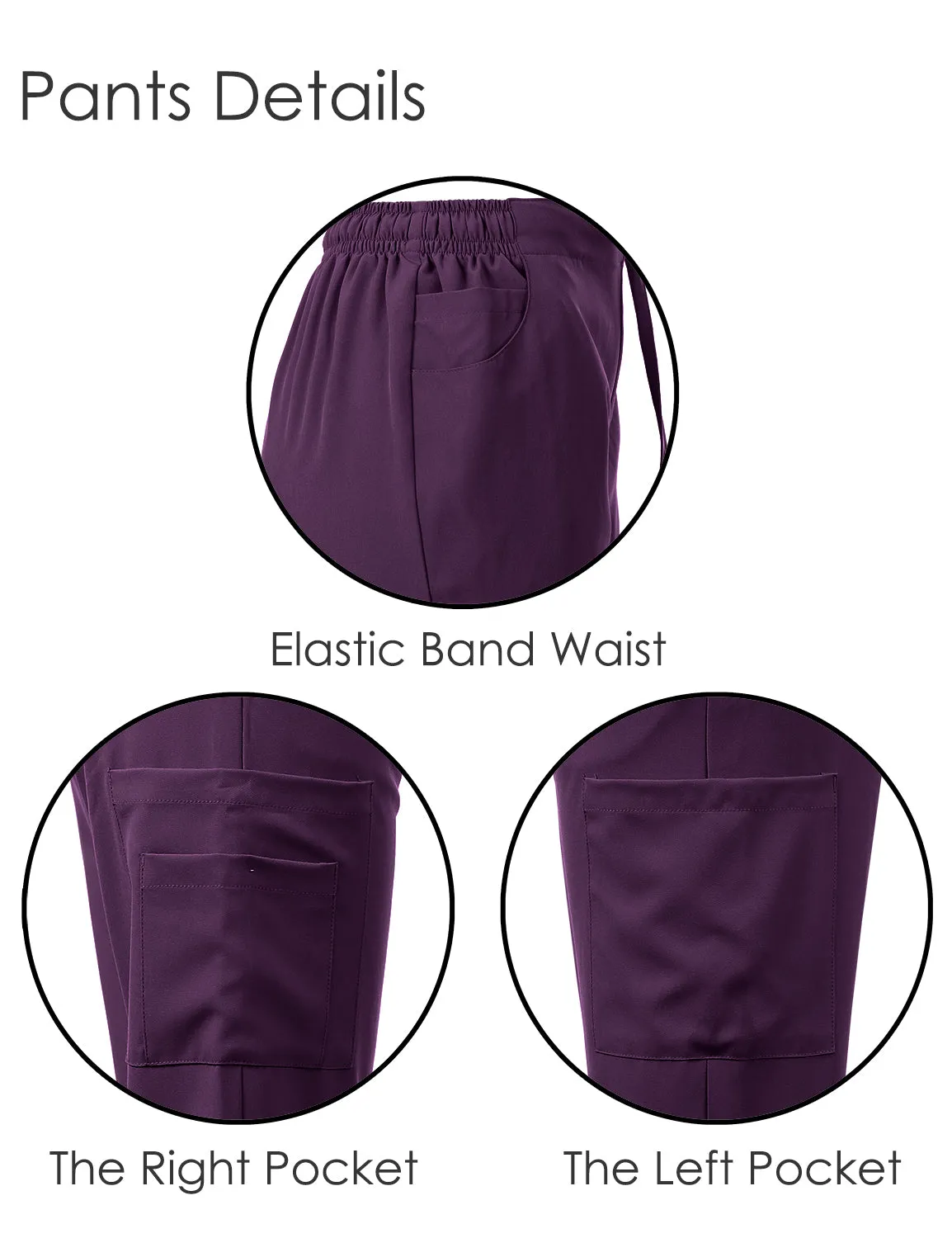4-Way Stretch Y-Neck Medical Scrub Sets [FS2103]