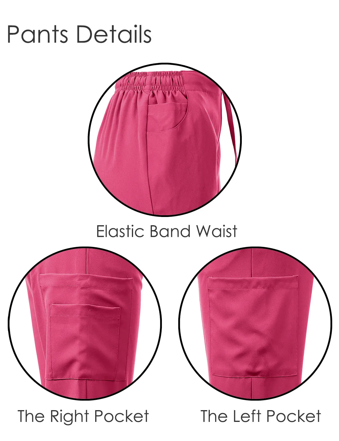 4-Way Stretch Y-Neck Medical Scrub Sets [FS2103]