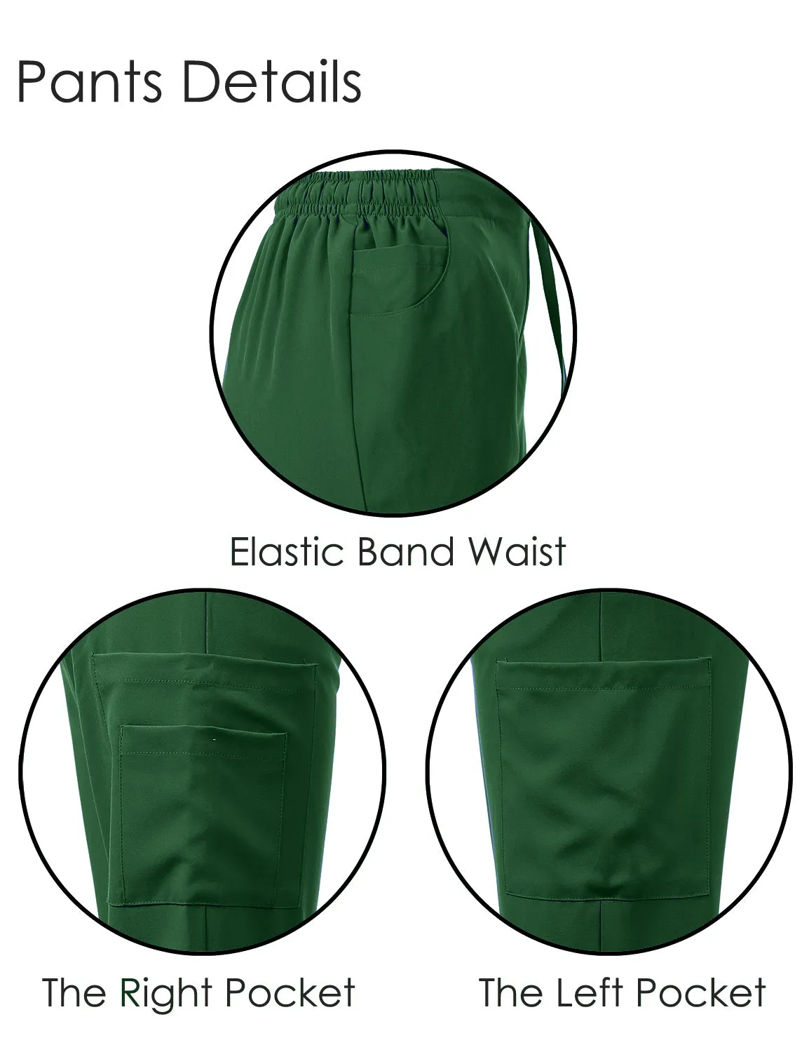 4-Way Stretch Y-Neck Medical Scrub Sets [FS2103]