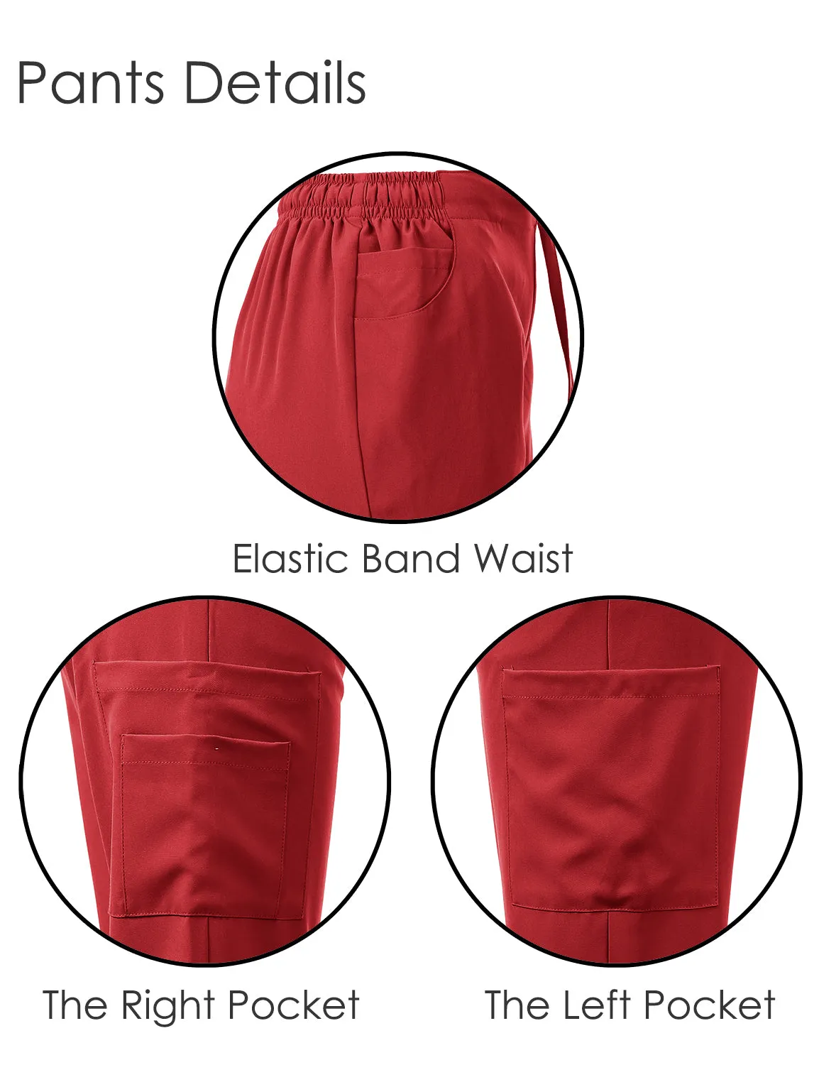 4-Way Stretch Y-Neck Medical Scrub Sets [FS2103]
