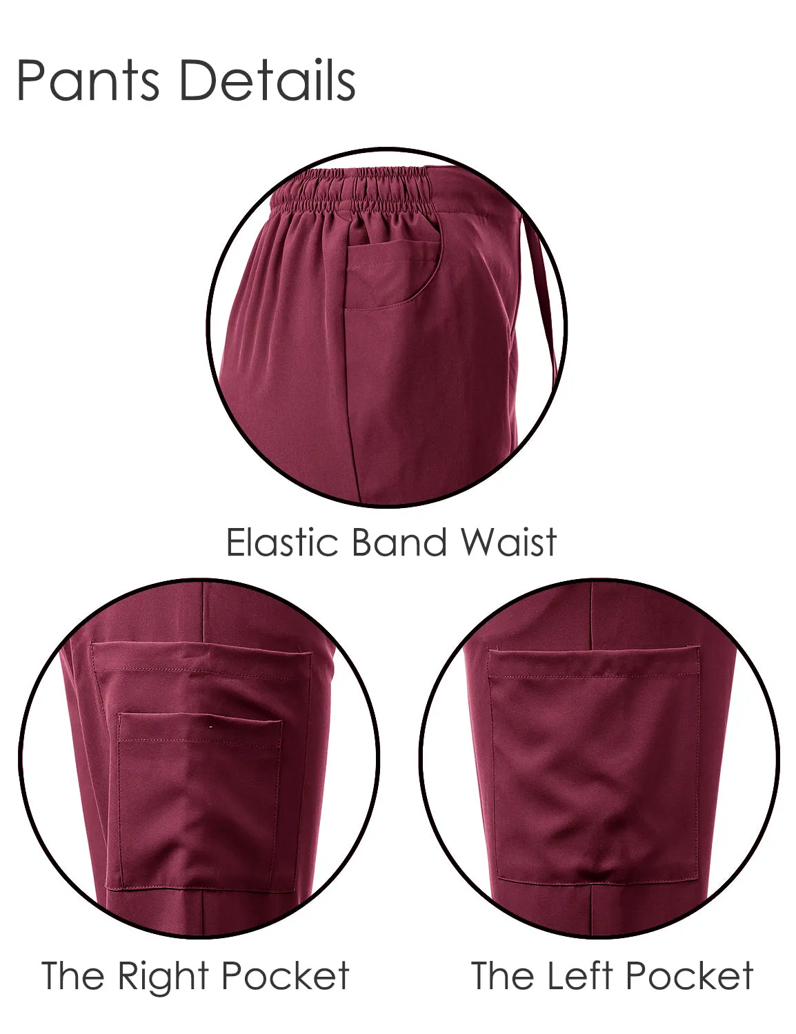 4-Way Stretch Y-Neck Medical Scrub Sets [FS2103]