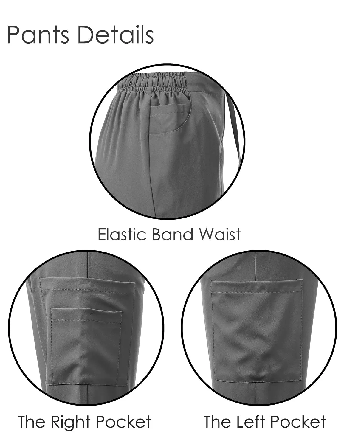 4-Way Stretch Y-Neck Medical Scrub Sets [FS2103]