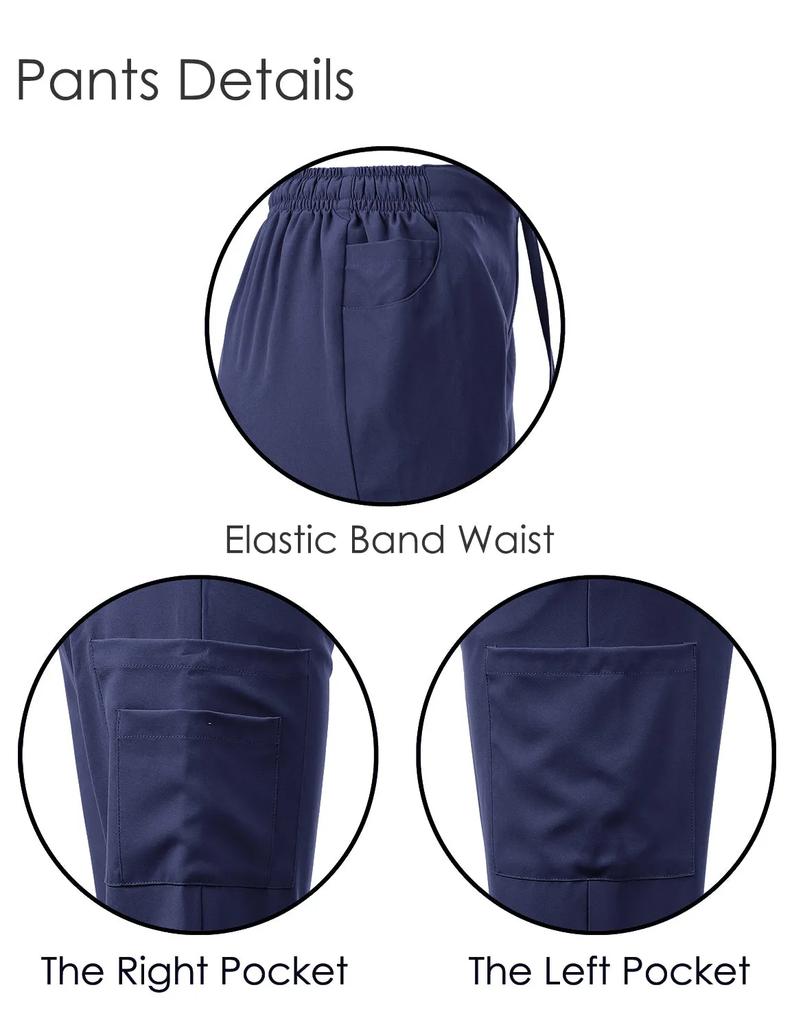 4-Way Stretch Y-Neck Medical Scrub Sets [FS2103]