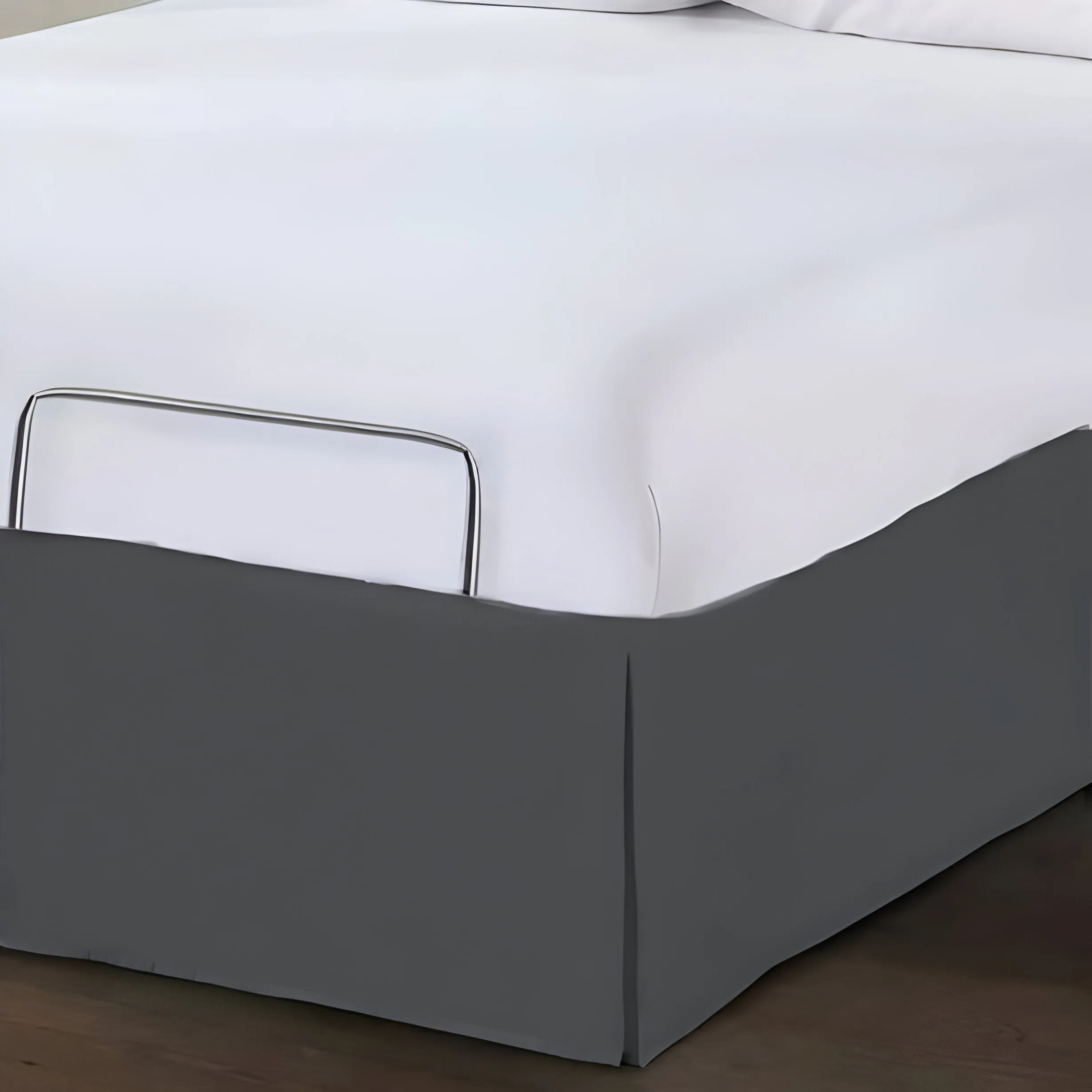 400TC Cotton Sateen Detachable Wrap Around Tailored Bed Skirt