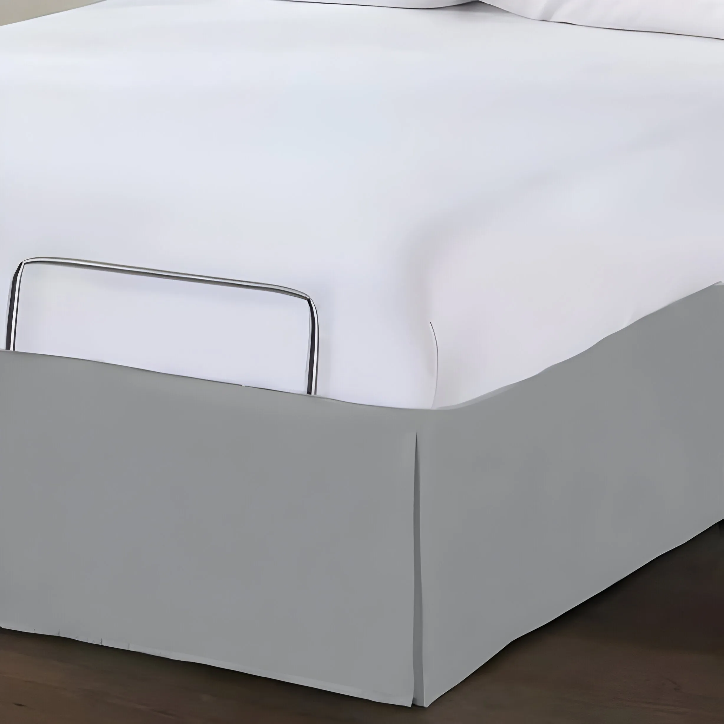 400TC Cotton Sateen Detachable Wrap Around Tailored Bed Skirt