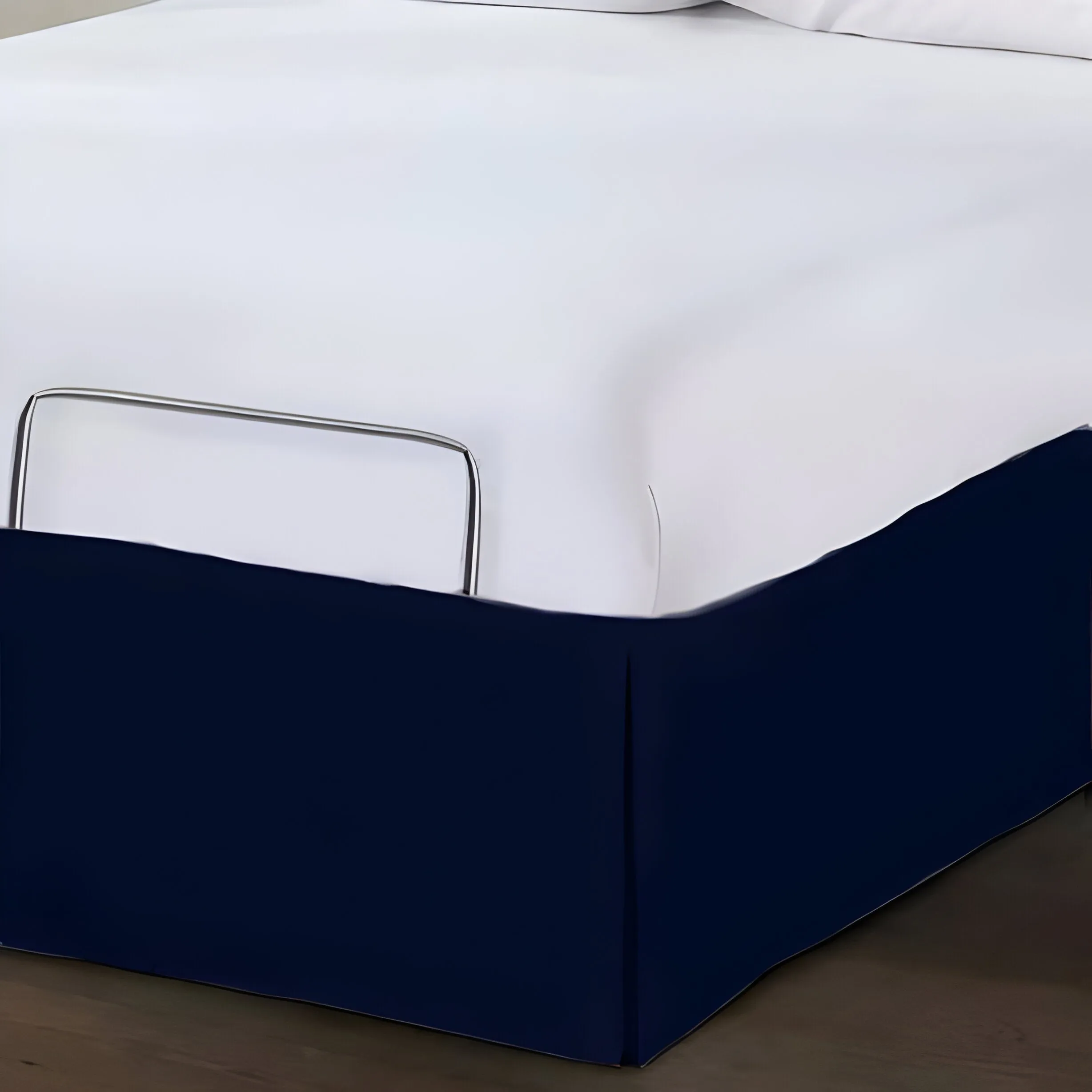 400TC Cotton Sateen Detachable Wrap Around Tailored Bed Skirt