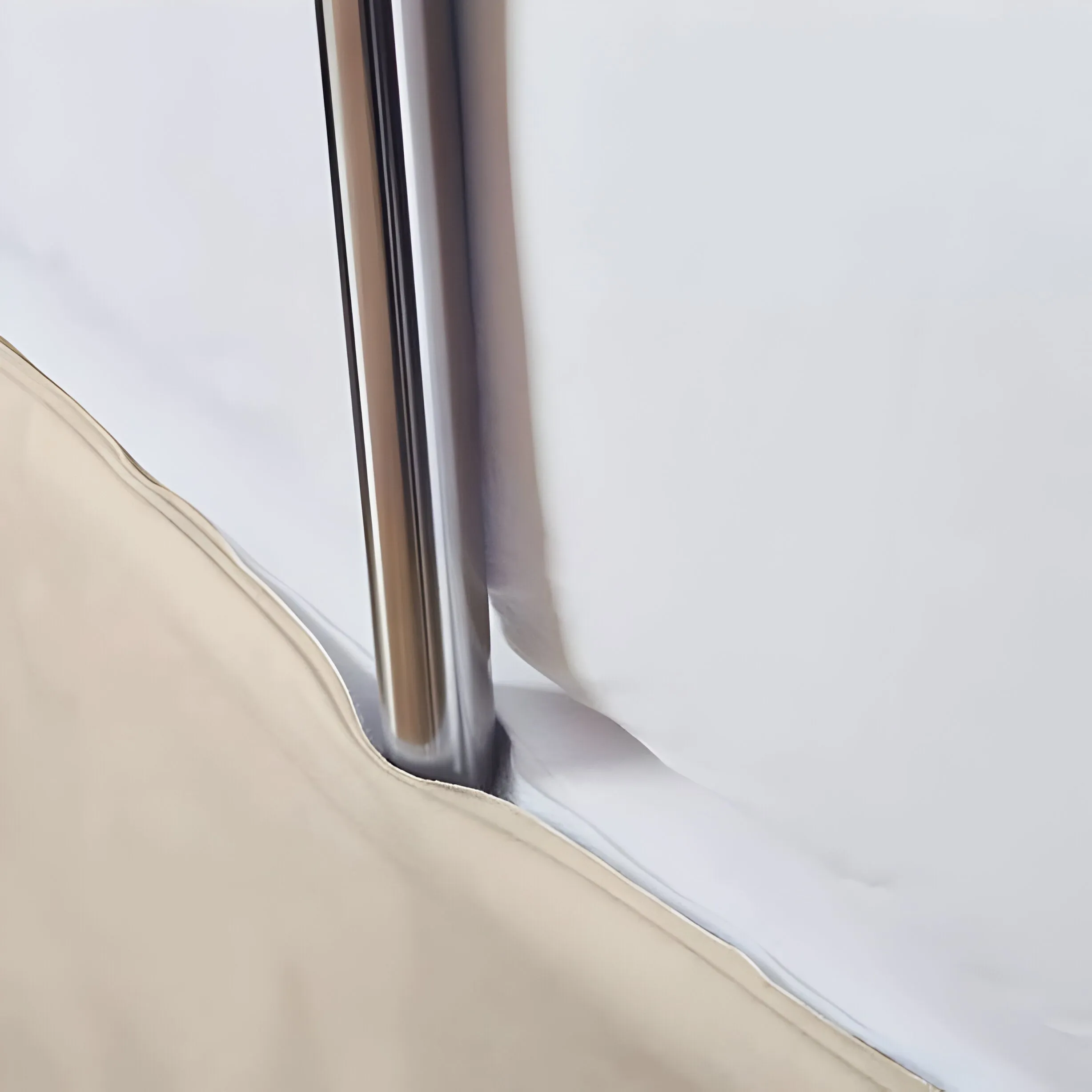 400TC Cotton Sateen Detachable Wrap Around Tailored Bed Skirt