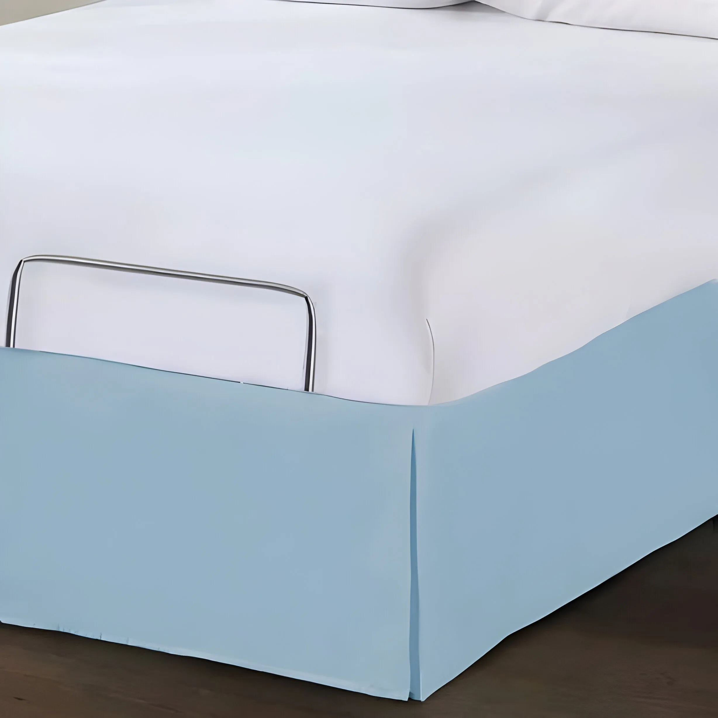 400TC Cotton Sateen Detachable Wrap Around Tailored Bed Skirt