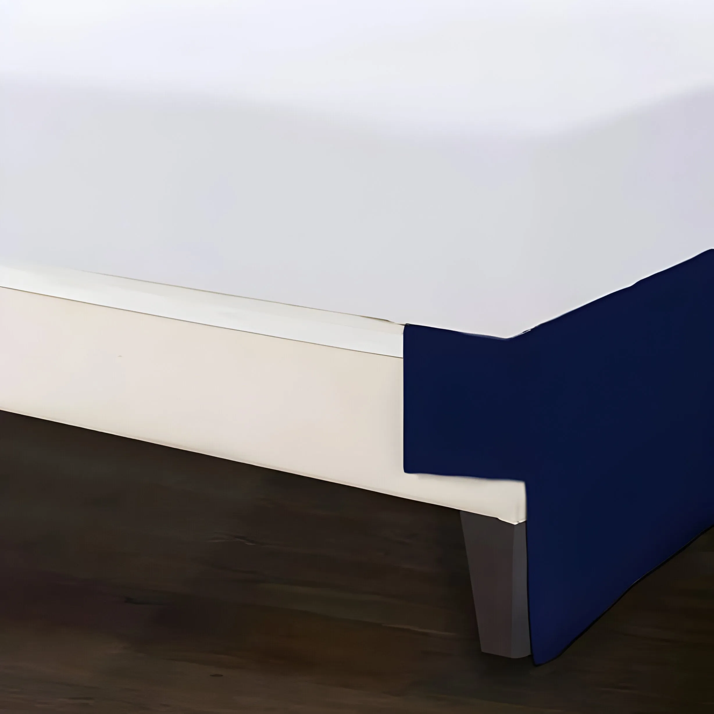 400TC Cotton Sateen Detachable Wrap Around Tailored Bed Skirt