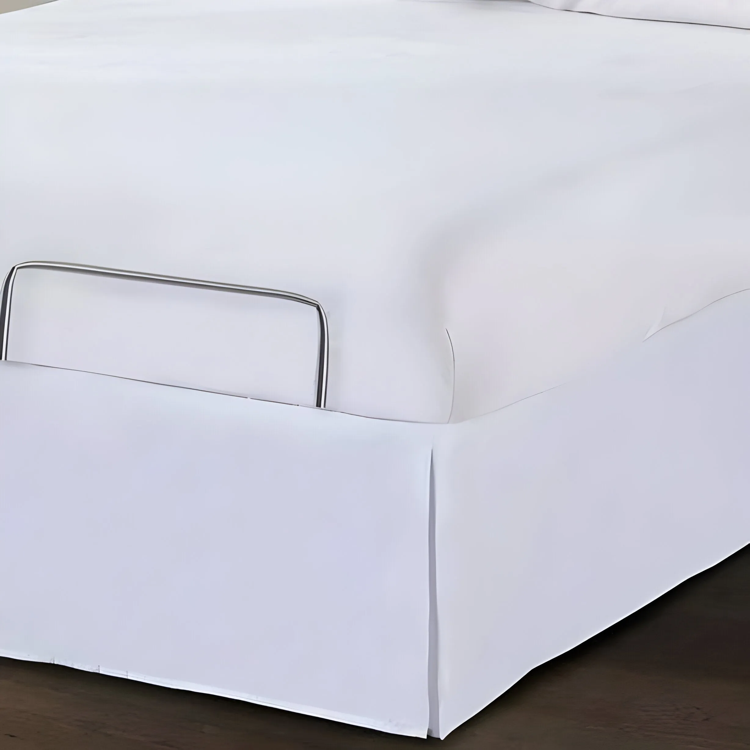 400TC Cotton Sateen Detachable Wrap Around Tailored Bed Skirt