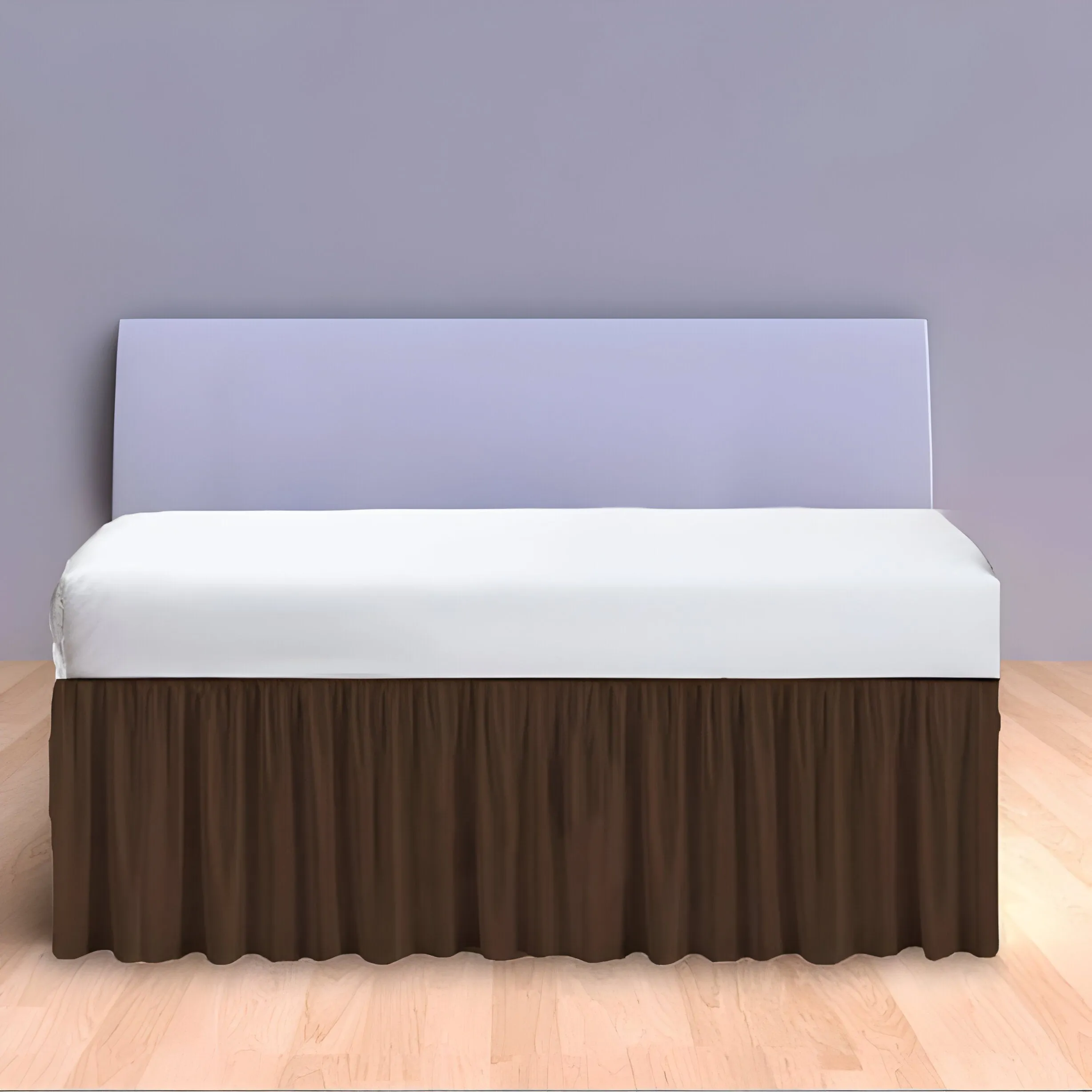 400TC Daybed Sateen Solid Cotton Gathered Bed Skirt