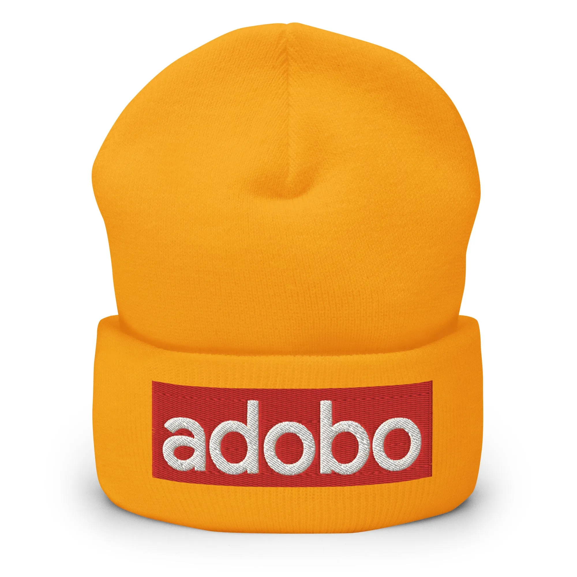 Adobo Red Cuffed Beanie