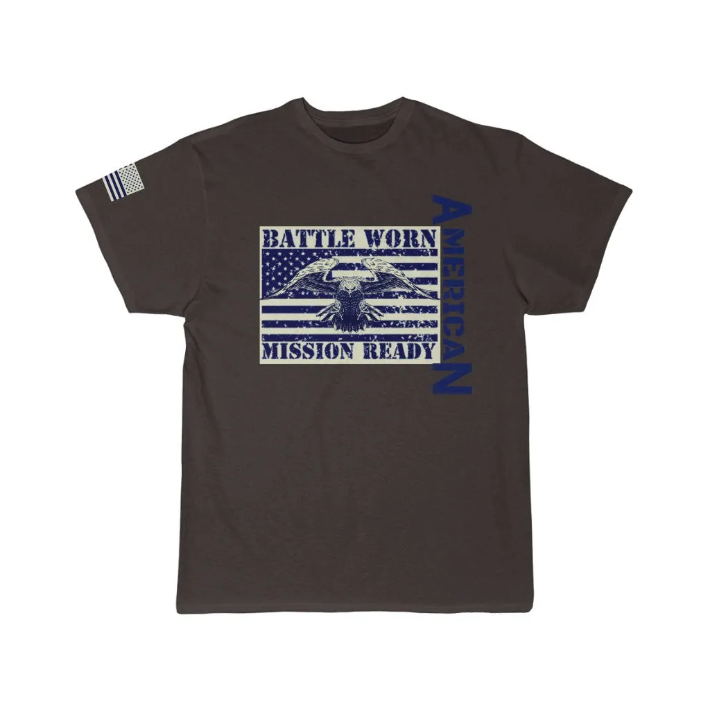American Pride: Battle Worn Mission Ready Short Sleeve T-Shirt