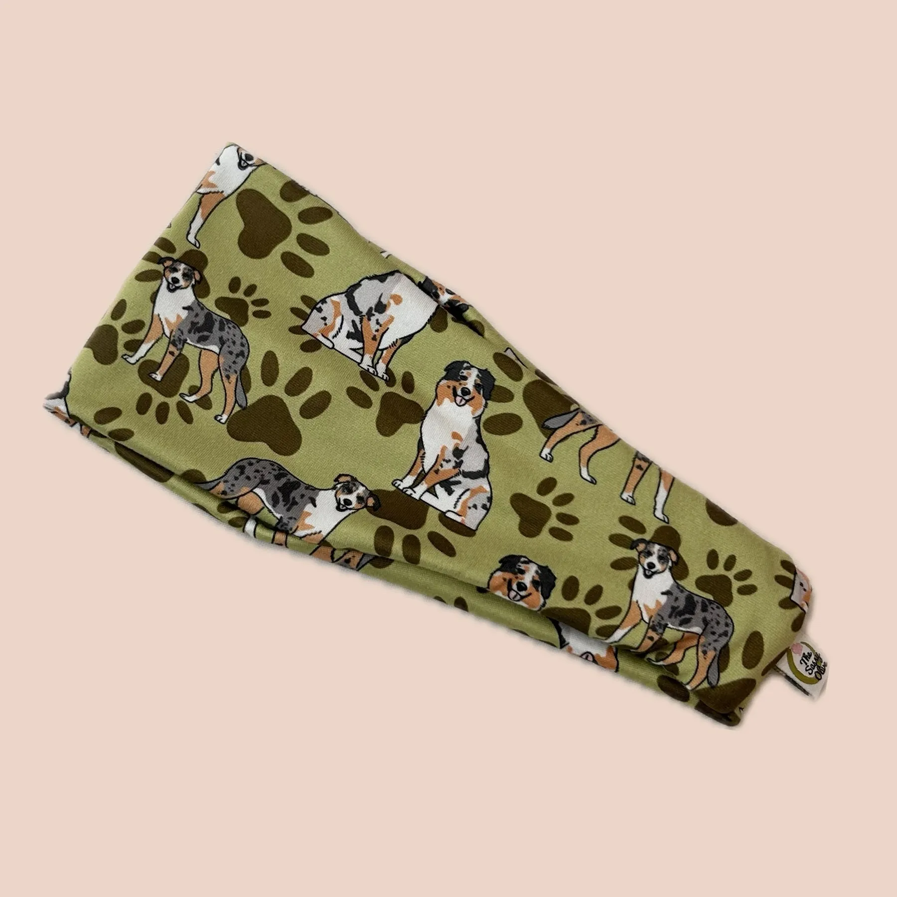 Australian Shepard Stretch Headband