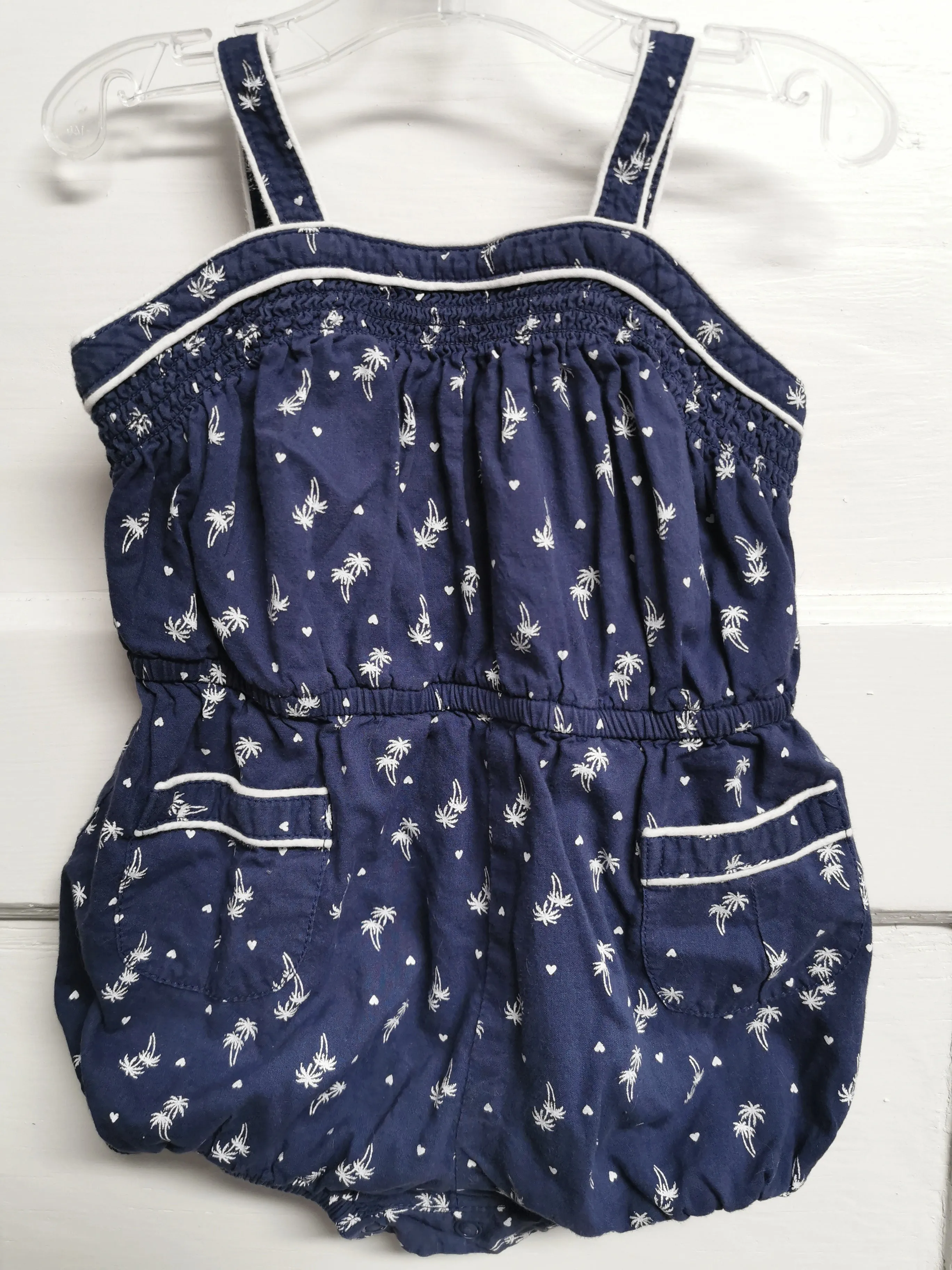BABY GIRL SIZE 6/12 MONTHS - JOE FRESH, Summer Romper EUC B36