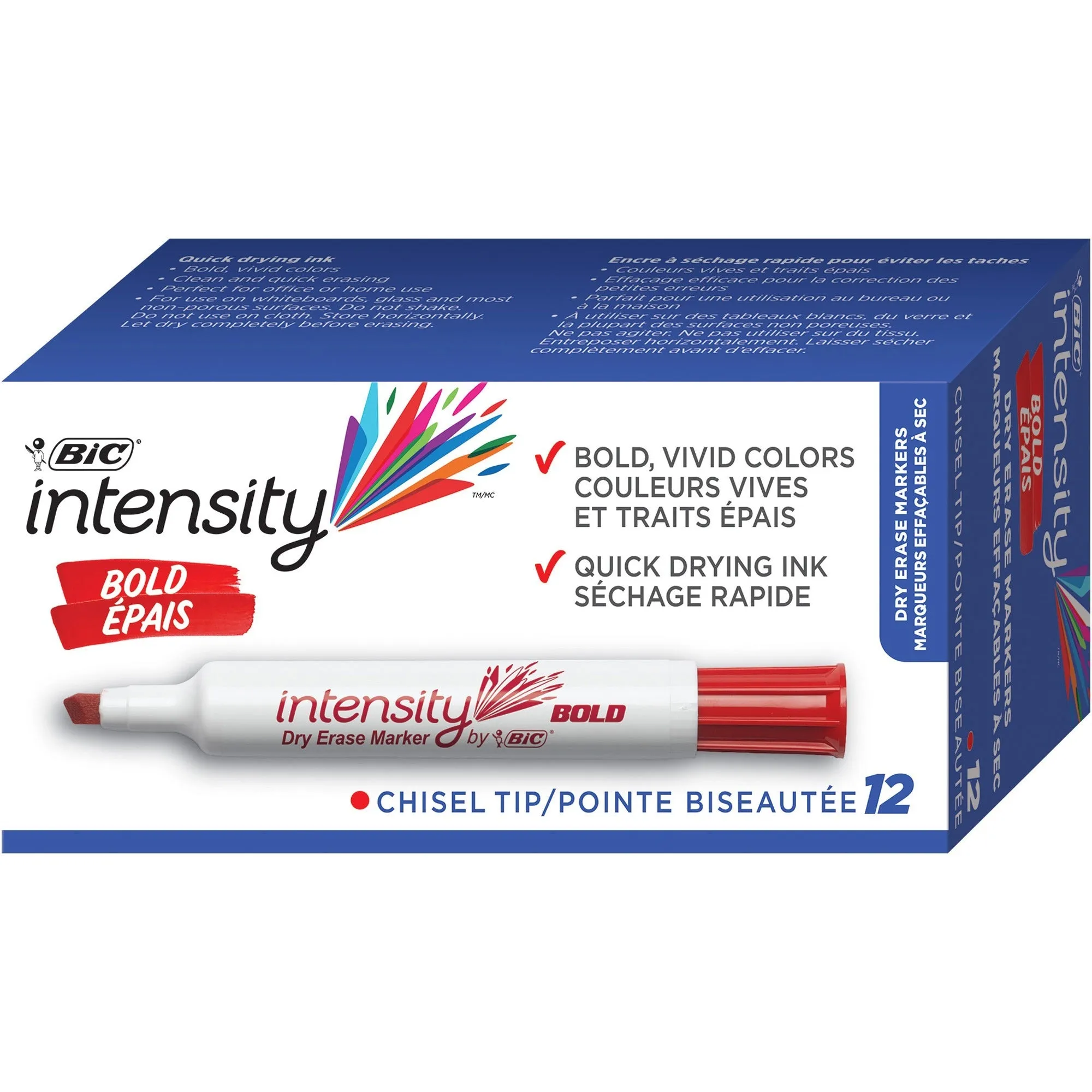 BIC Intensity Bold Color Dry Erase Markers