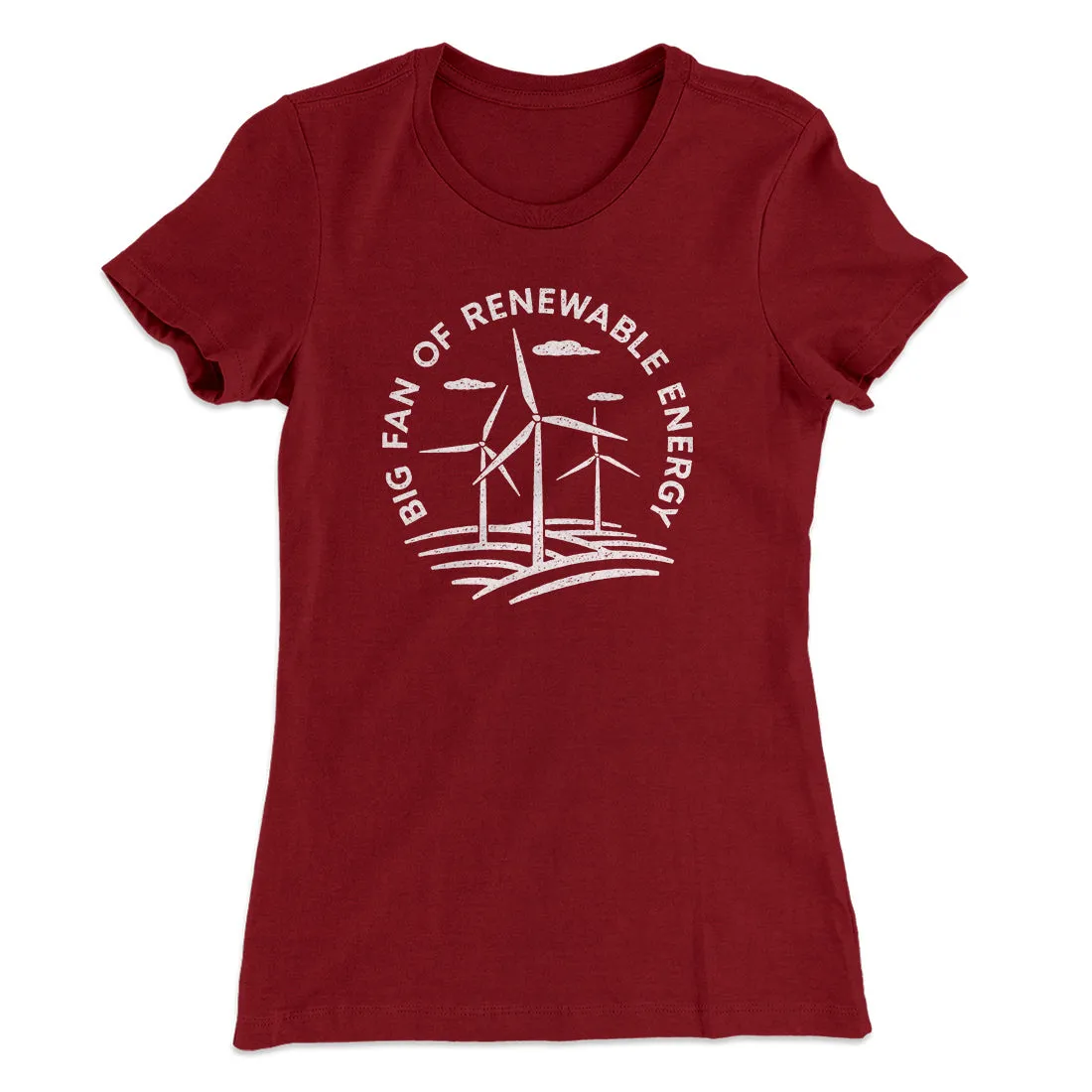 Big Fan of Renewable Energy Women's T-Shirt