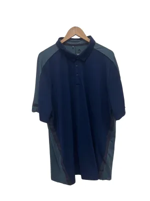 Blue Dri Fit Polo Tee