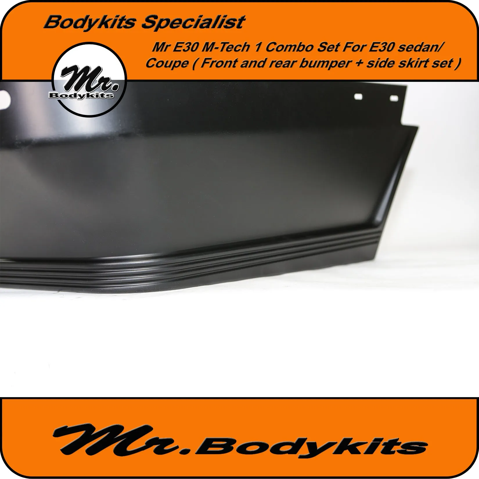 BMW E30 M-Tech 1 Style Bodykits (Front & Rear Bumper   Side Skirts) Combo Set - Sedan/Coupe by Mr Bodykits