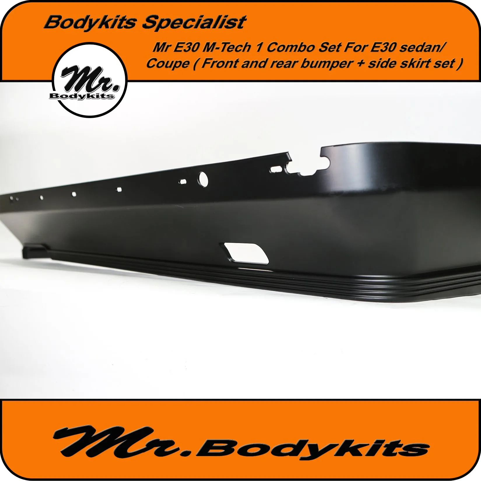 BMW E30 M-Tech 1 Style Bodykits (Front & Rear Bumper   Side Skirts) Combo Set - Sedan/Coupe by Mr Bodykits