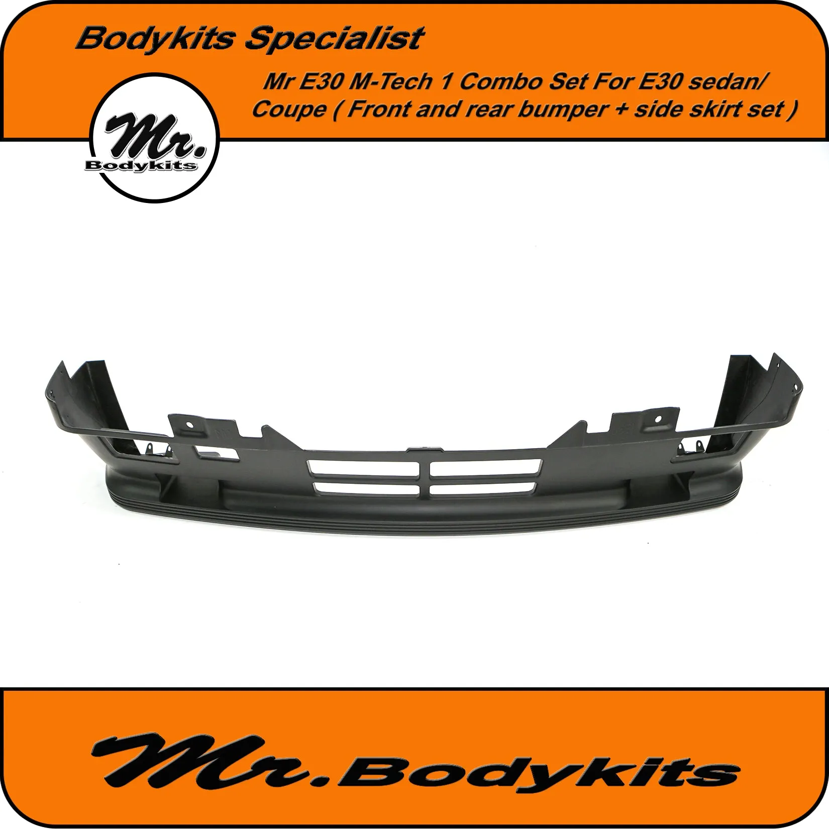BMW E30 M-Tech 1 Style Bodykits (Front & Rear Bumper   Side Skirts) Combo Set - Sedan/Coupe by Mr Bodykits