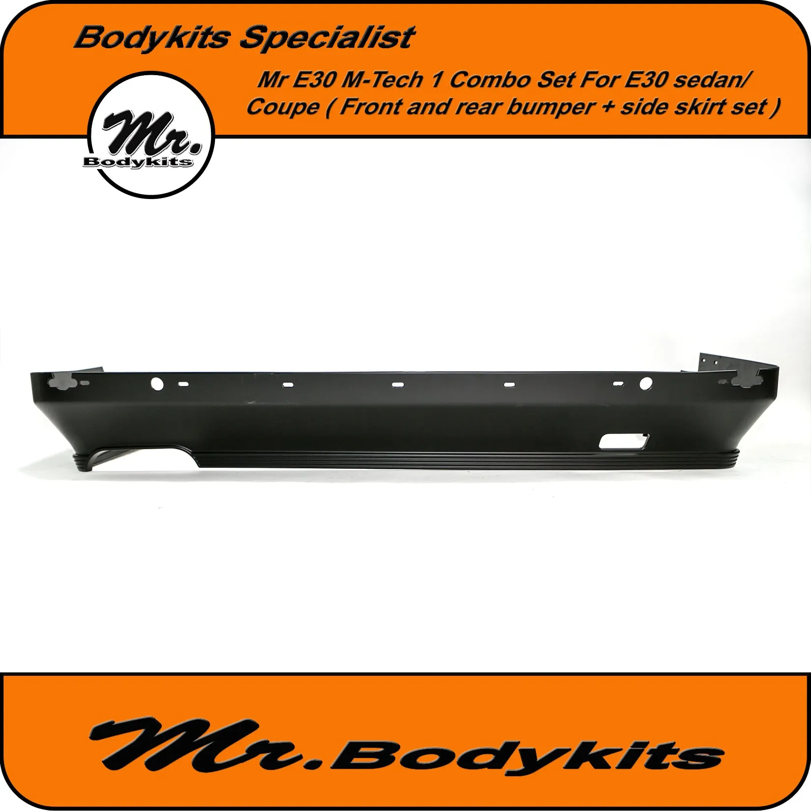 BMW E30 M-Tech 1 Style Bodykits (Front & Rear Bumper   Side Skirts) Combo Set - Sedan/Coupe by Mr Bodykits