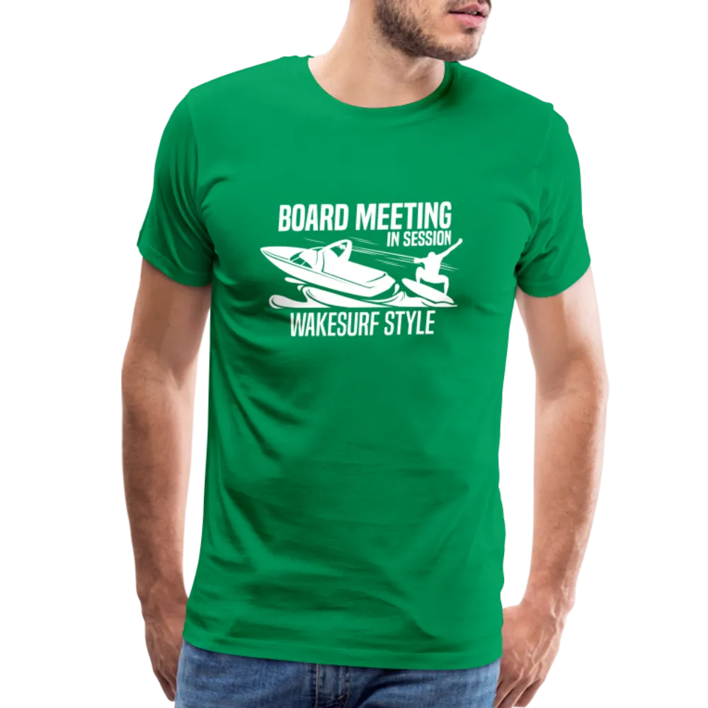 Board Meeting In Session Men's Premium T-Shirt