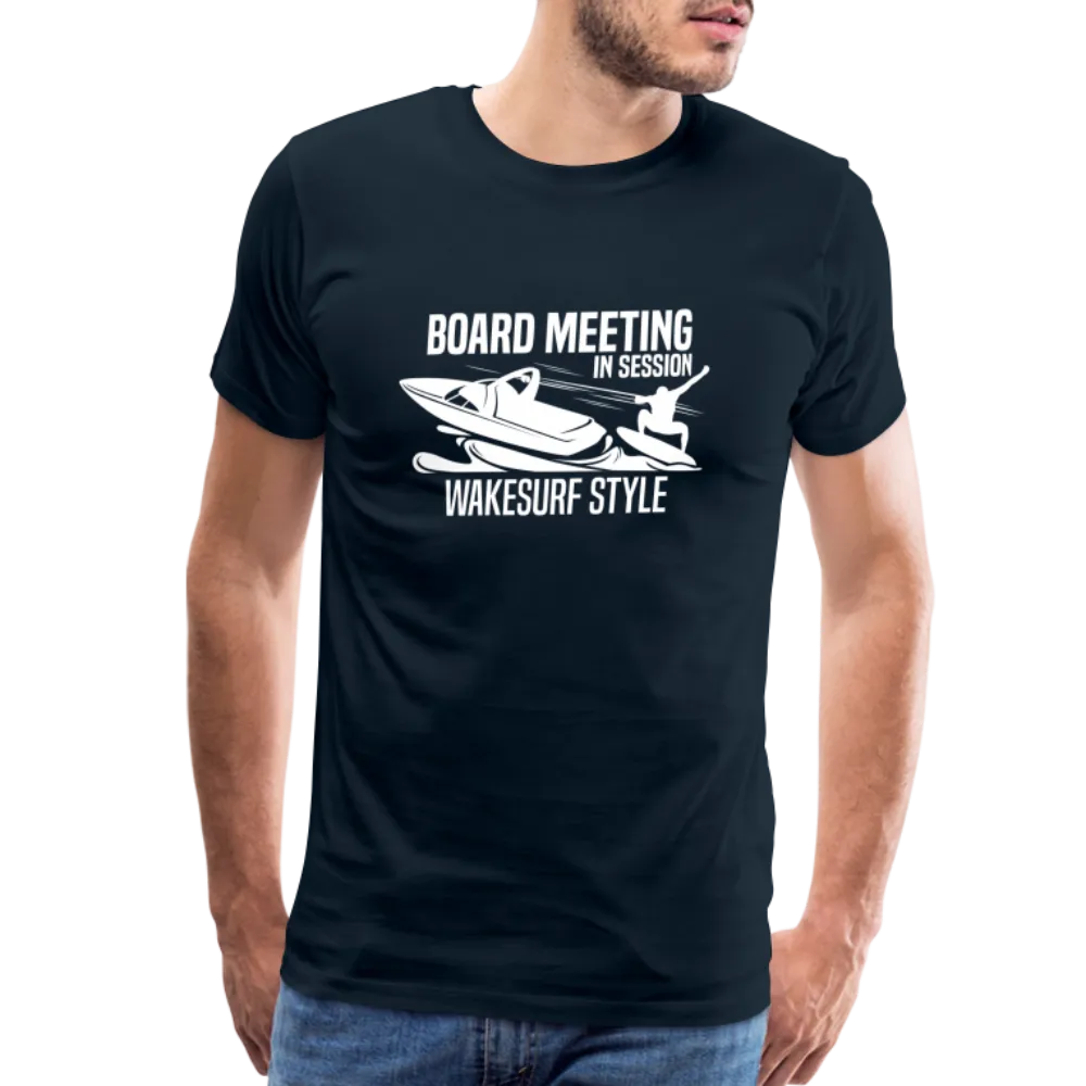 Board Meeting In Session Men's Premium T-Shirt