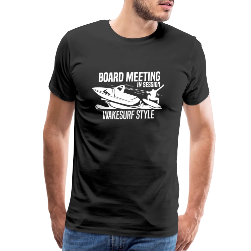 Board Meeting In Session Men's Premium T-Shirt