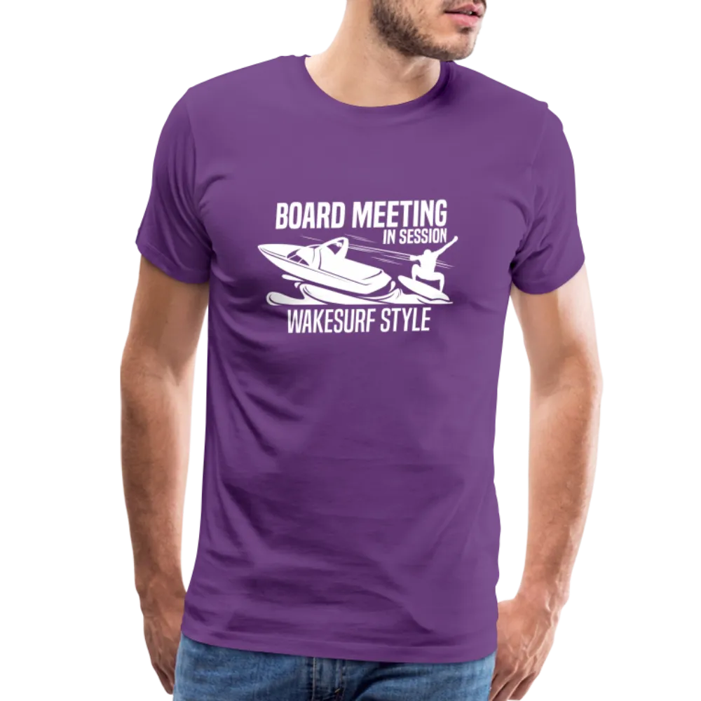 Board Meeting In Session Men's Premium T-Shirt