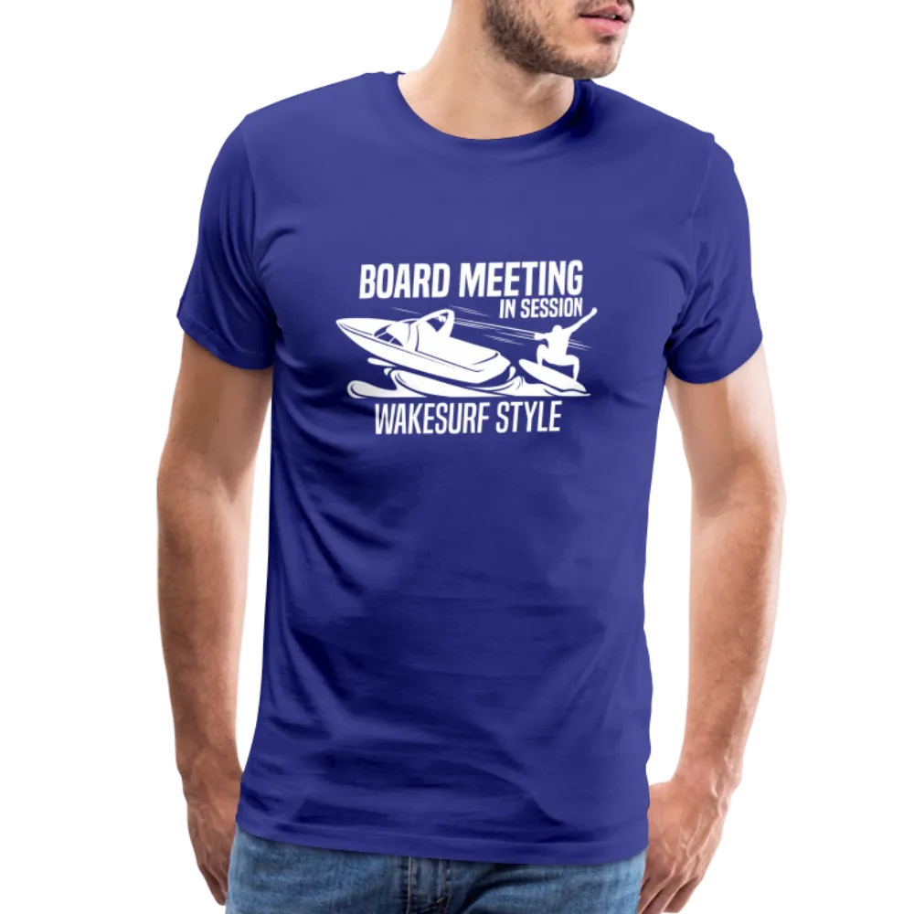 Board Meeting In Session Men's Premium T-Shirt