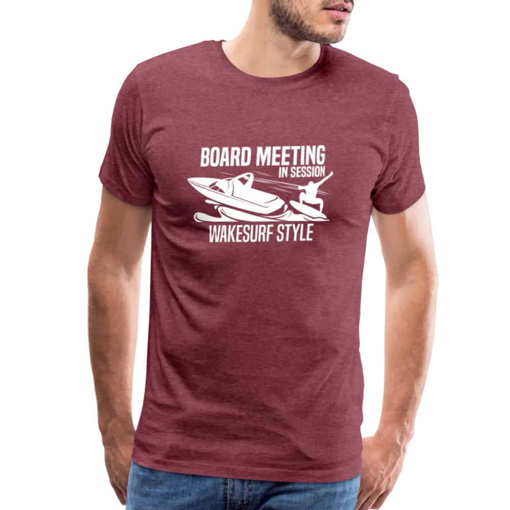 Board Meeting In Session Men's Premium T-Shirt
