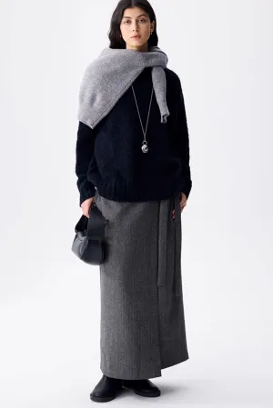 Bouclé Texture Sweater