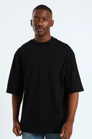 Box Fit Tee - Black