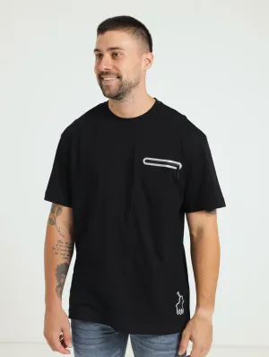 Box Fit Tee - Black