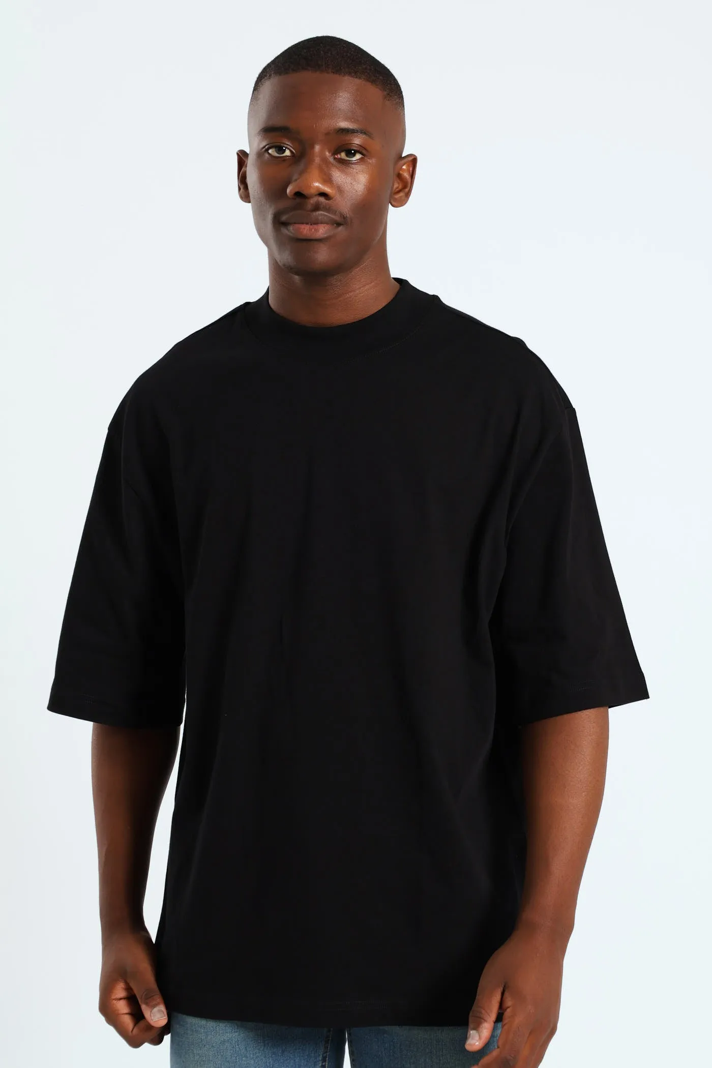 Box Fit Tee - Black