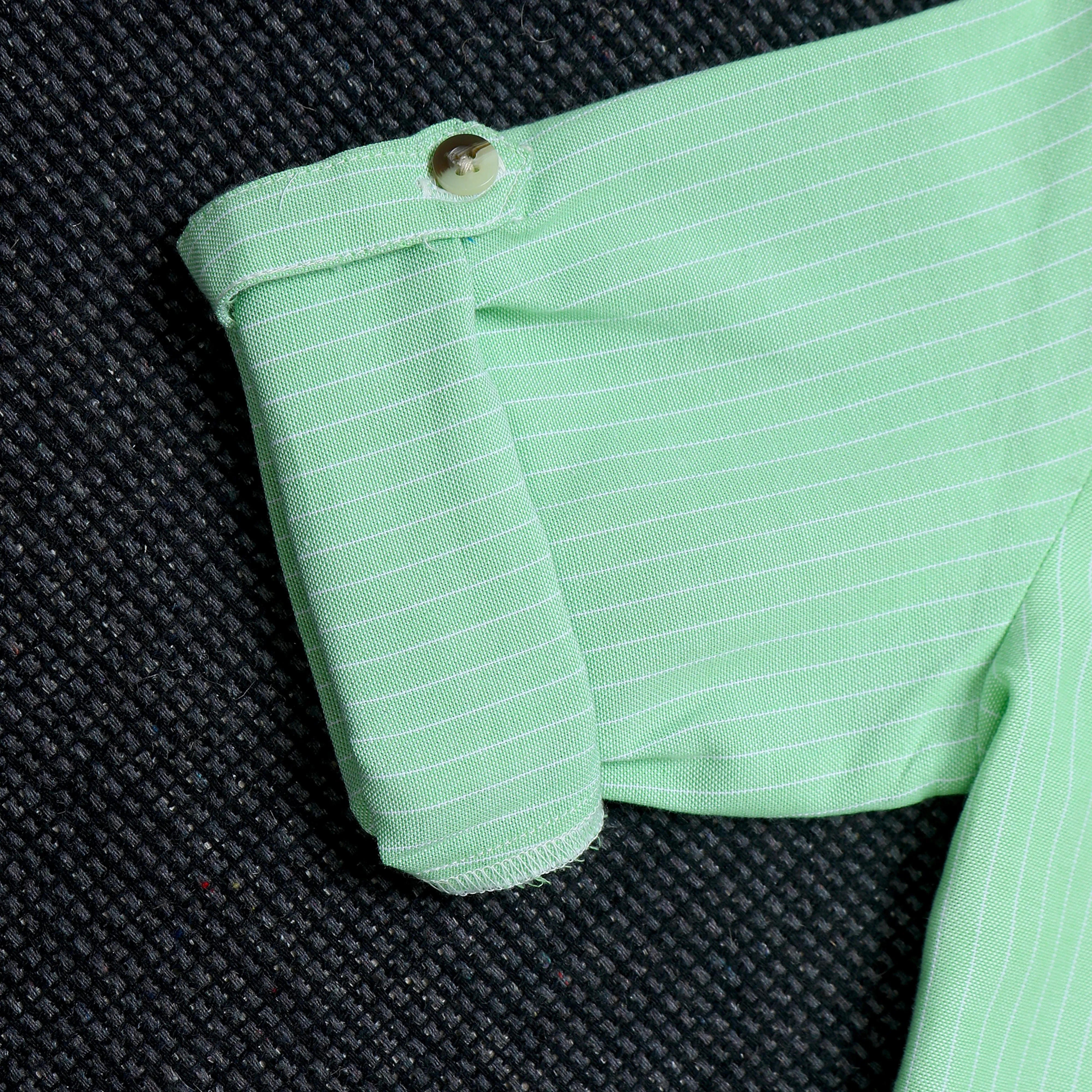 Boys Roll Up Sleeve Shirt Lightsaber Green