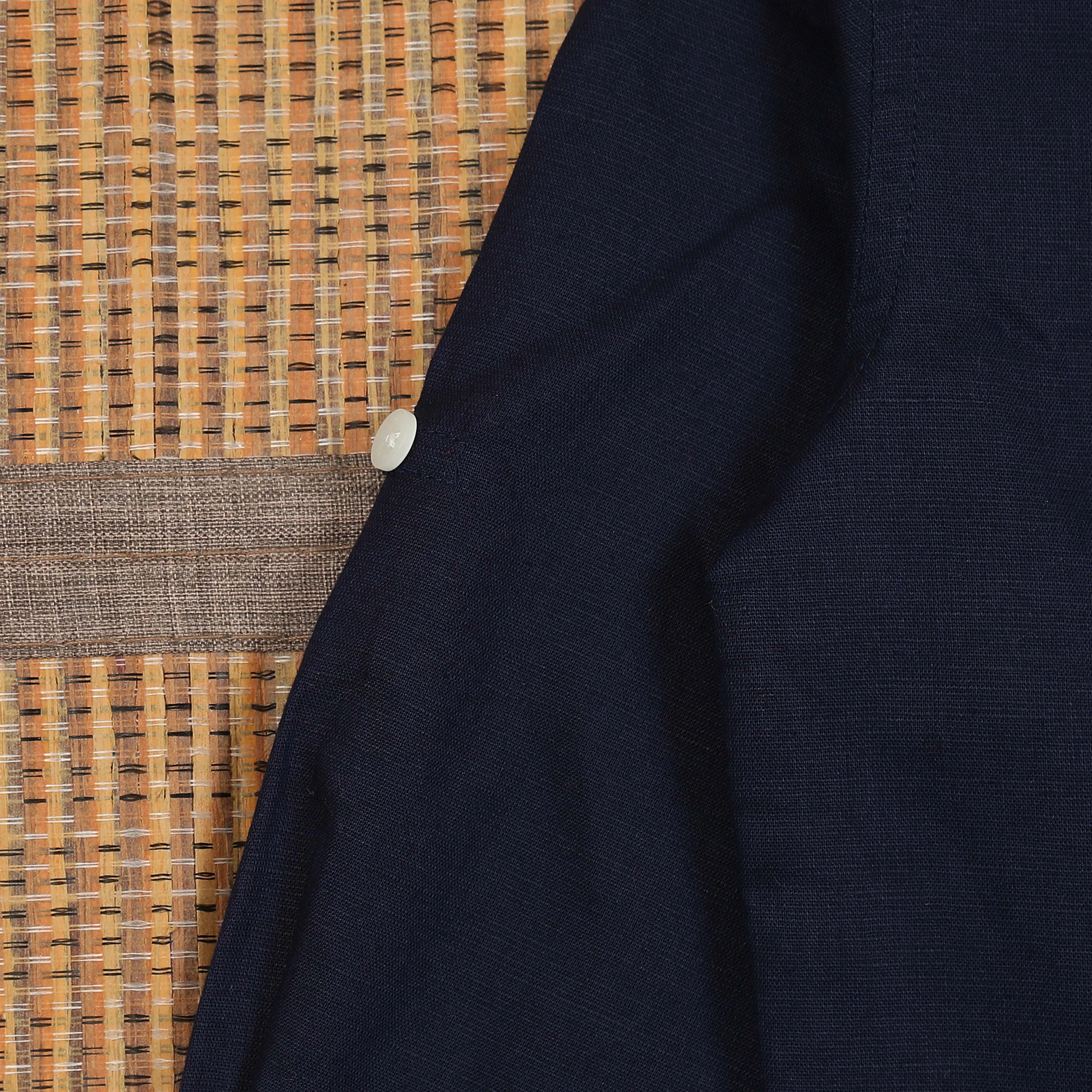 Boys Roll Up Sleeve Solid Shirt Coal Navy