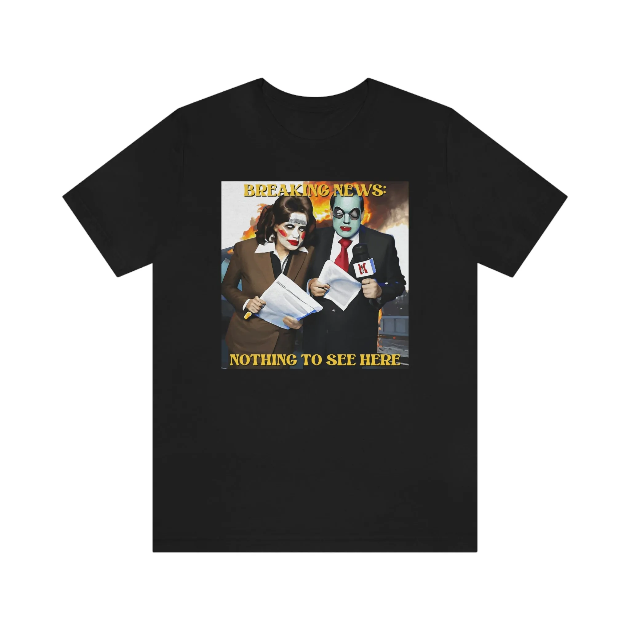 Breaking News: Nothing To See Here Short Sleeve Tee