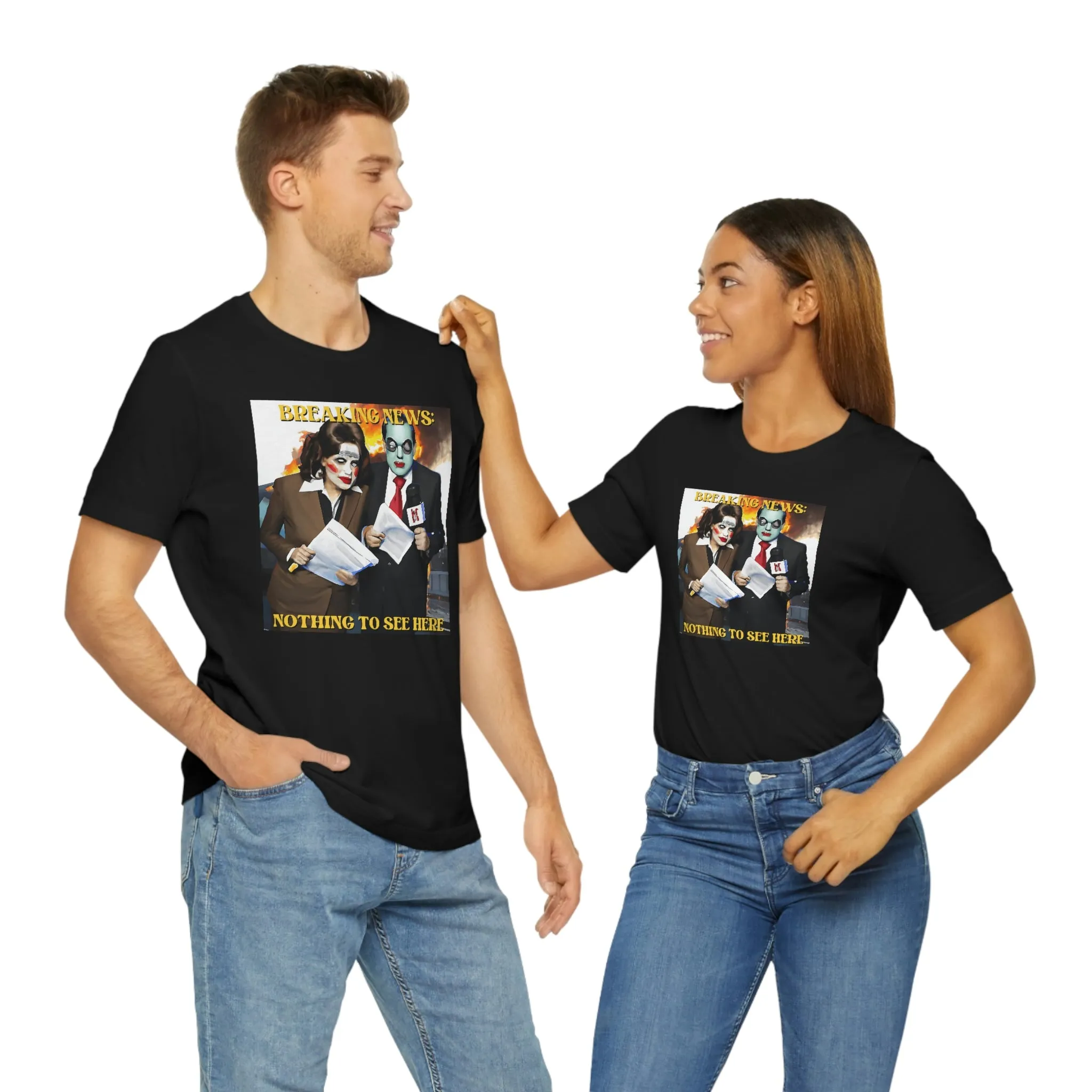 Breaking News: Nothing To See Here Short Sleeve Tee