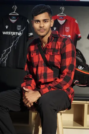 Button Up Plaid Flannel Shirt