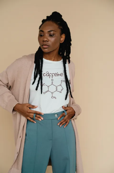 Caffeine Molecule T shirt l Sweatshirt l Hoodie