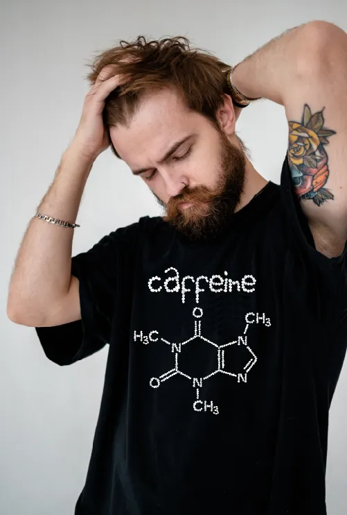 Caffeine Molecule T shirt l Sweatshirt l Hoodie
