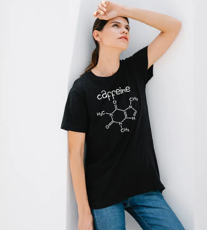 Caffeine Molecule T shirt l Sweatshirt l Hoodie